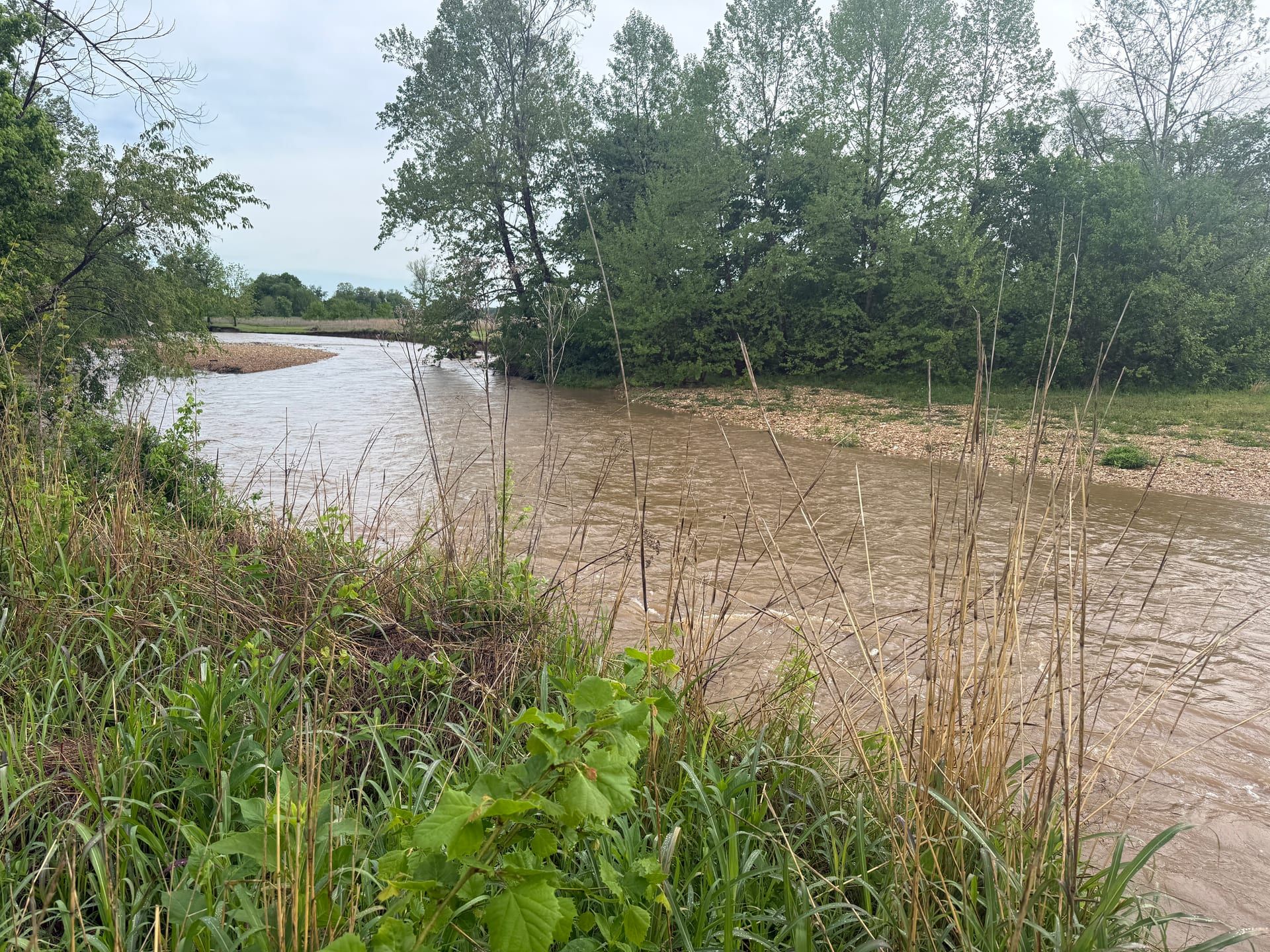 Little Osage Creek in the watershed